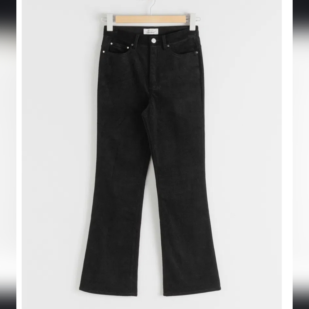 NWT & Other Stories Corduroy Kick Flare Trousers 2